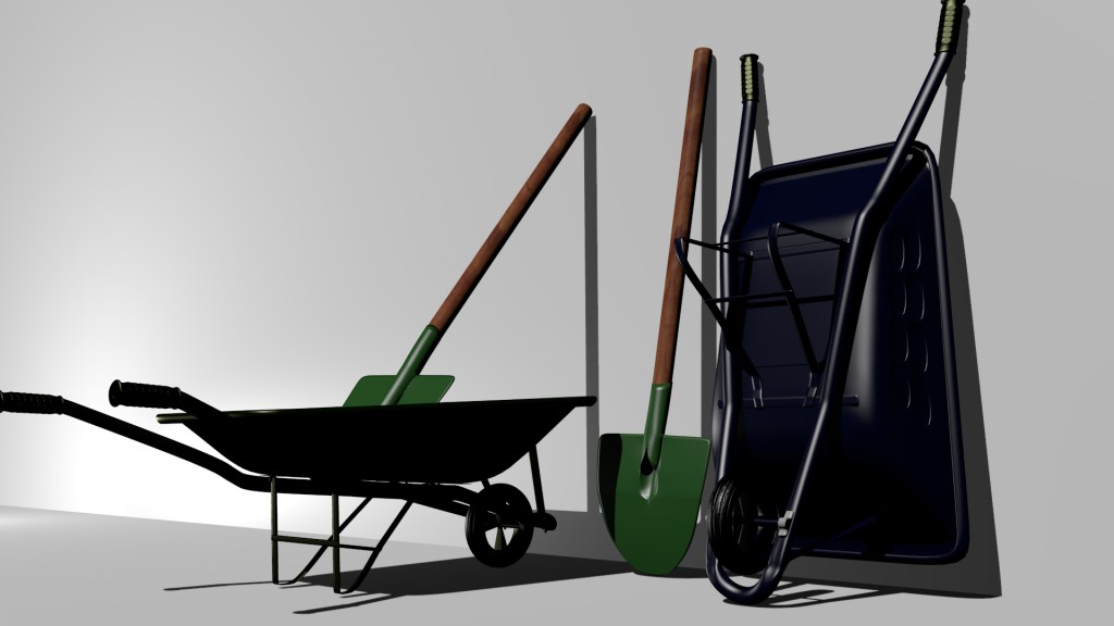 Wheelbarrows and Shovels preview image 1